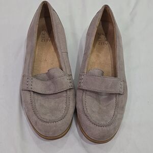 Naturalizer Loafer Veronica Suede size 9 Tan Taupe